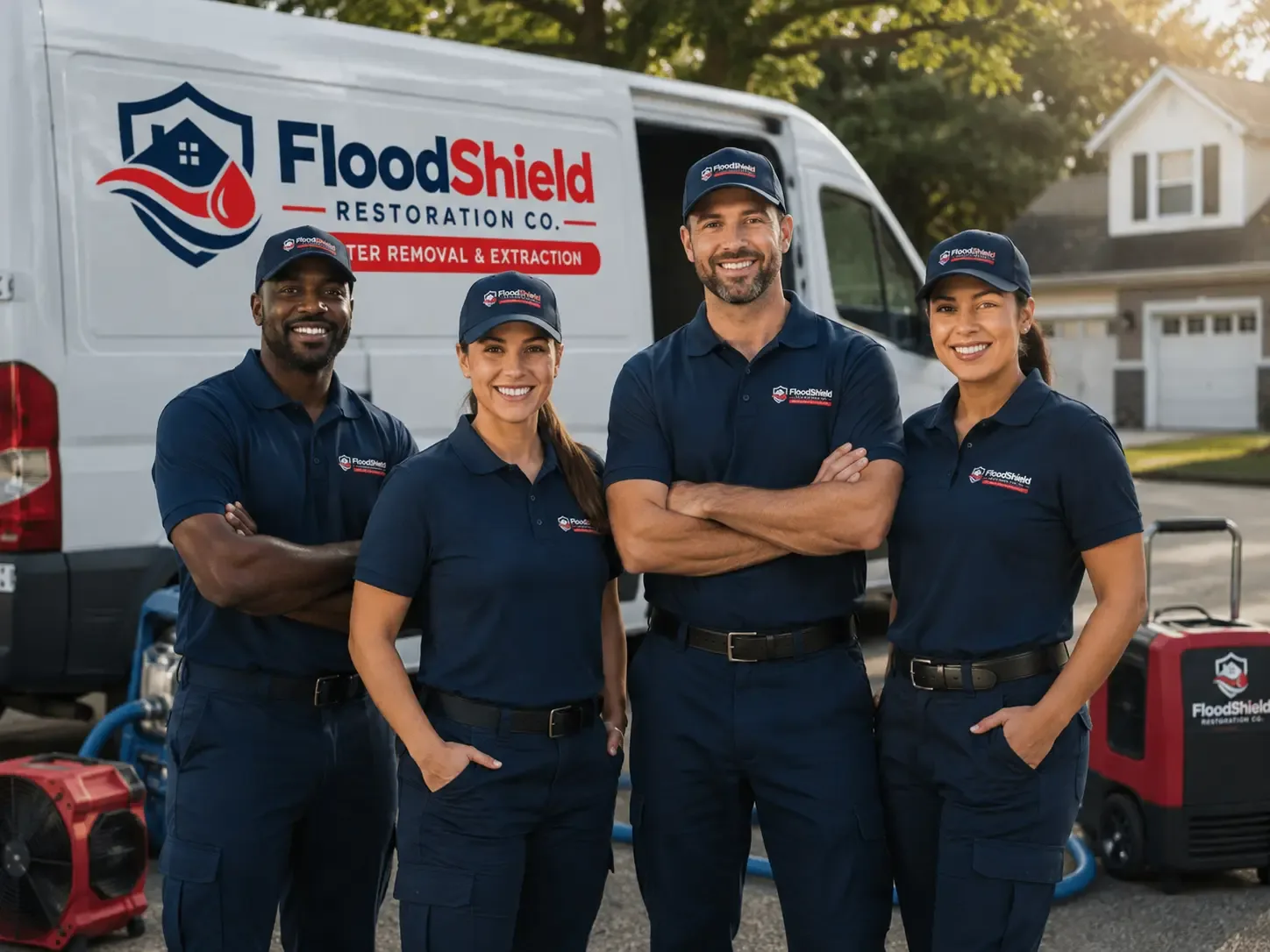 Flood Damage Restoration company in Neffs, OH